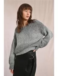 Pull dégradé en maille