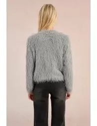 Gilet texturé