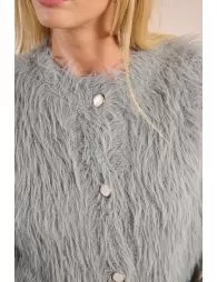 Gilet texturé