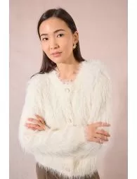 Gilet texturé