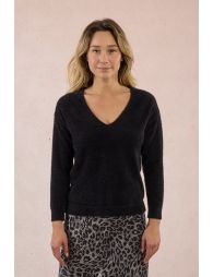 Pull en maille texturée
