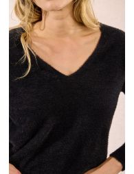 Pull en maille texturée