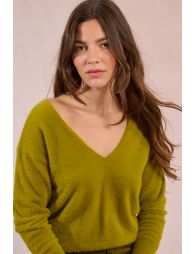 Pull en maille texturée
