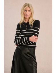 Pull marinière, ajusté