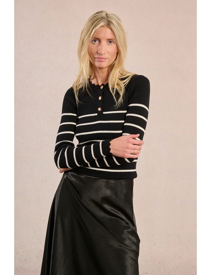 Sailor sweater, fitted