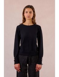 Sweatshirt sweater with fancy bows