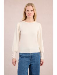 Sweatshirt sweater with fancy bows