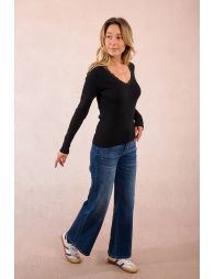 Lace finish undersweater