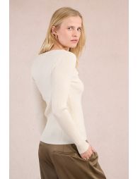 Sous-pull finition dentellée
