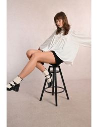 Chemise fluide à fronces