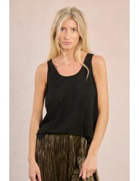 Metallic tank top