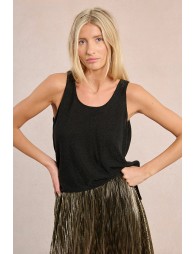 Metallic tank top