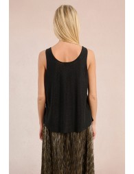 Metallic tank top