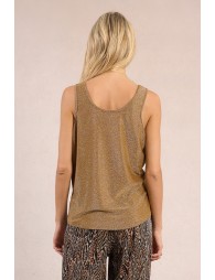 Metallic tank top
