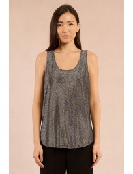 Metallic tank top