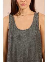 Metallic tank top