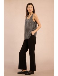 Metallic tank top