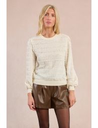 Ruffled waffle top
