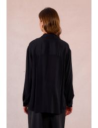 Flowing shirt with lace