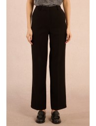 Pantalon flare, taille mi-haute