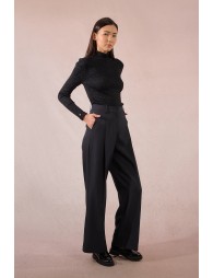 Large pantalon à pinces