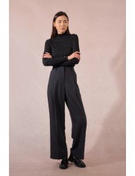 Large pantalon à pinces