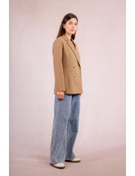 Blazer droit à pinces