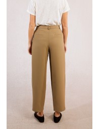 Pantalon droit à pinces