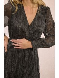 Robe courte en Lurex