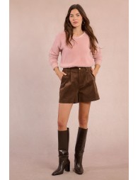 Short en velours