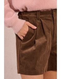 Short en velours