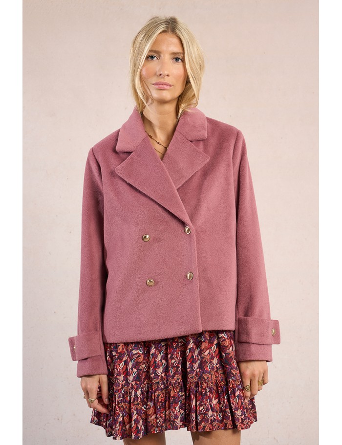 Double-breasted overcoat