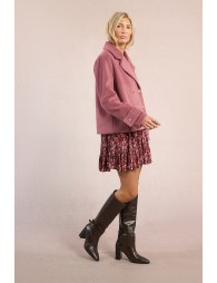 Manteau paletot à double boutonnage