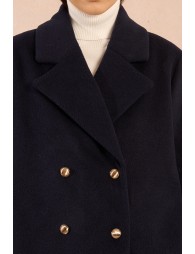 Double-breasted overcoat