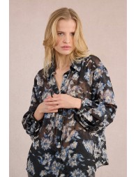 Transparent printed shirt