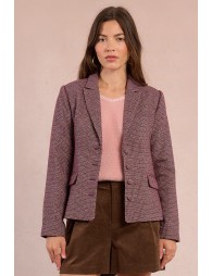 Fitted wool blazer