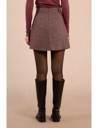 Short pleated skirt