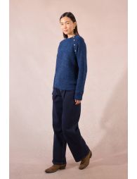 Button sweater