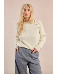 Button sweater