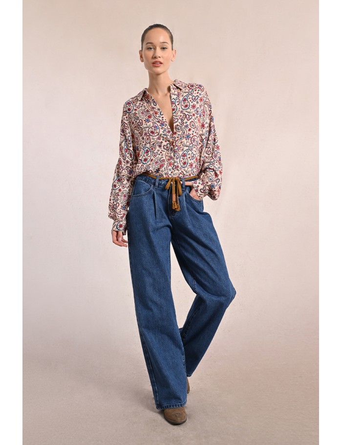 Chemise imprimé cachemire