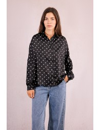 Chemise à pois