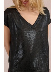 T-shirt métallisée