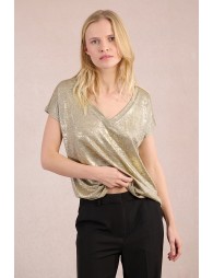 T-shirt métallisée