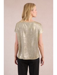 T-shirt métallisée