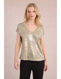 T-shirt métallisée