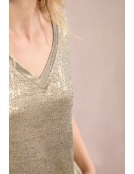 T-shirt métallisée