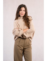 Pull en maille pailletée