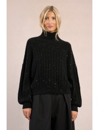 Jersey  de manga larga detalles brillantes