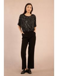 Top en sequins