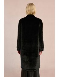 Long coat imitation fur